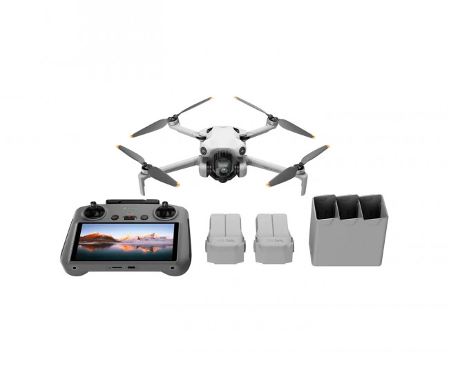 Квадрокоптер DJI Mini 4 Pro Fly More Combo DJI RC 2 (CP.MA.00000735.01)